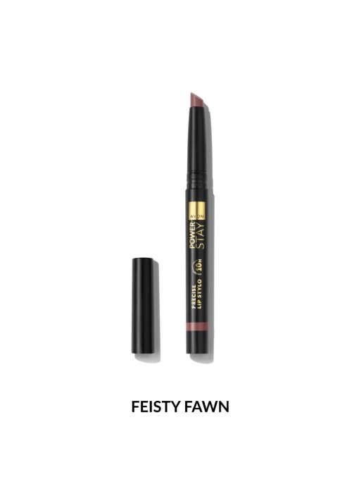 Ruj Rezistent Precise Lip Stylo Power Stay Feisty Fawn Avon