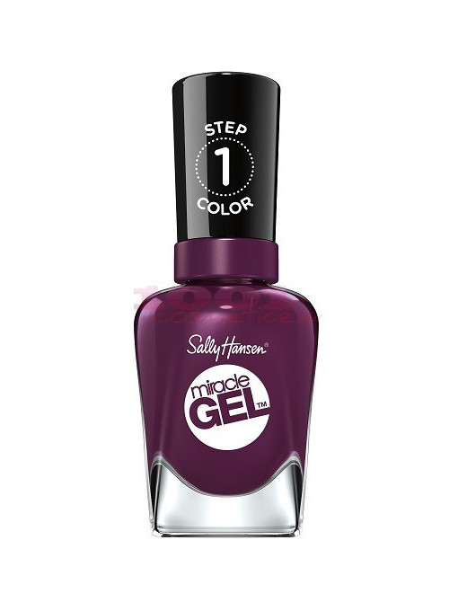 Sally hansen miracle gel lac de unghii wild for violet 572 1 - 1001cosmetice.ro