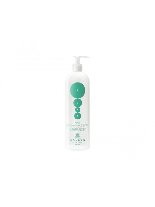 Sampon crema KJMN Deep Cleansing Shampoo pentru parul gras, Kallos, 500 ml