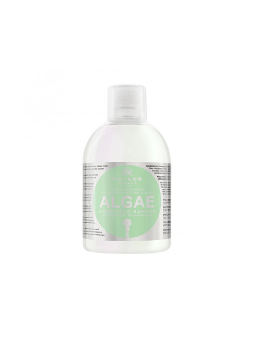 Sampon &amp; balsam | Sampon hidratant kjmn alga cu extract de alge și ulei de masline kallos, 1000ml | 1001cosmetice.ro