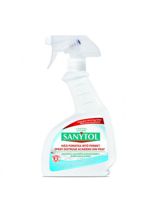 Sanytol | Sanytol spray distruge acarienii din praf | 1001cosmetice.ro