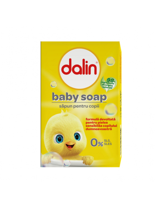 Sapun | Sapun solid pentru copii, 100 g, dalin | 1001cosmetice.ro