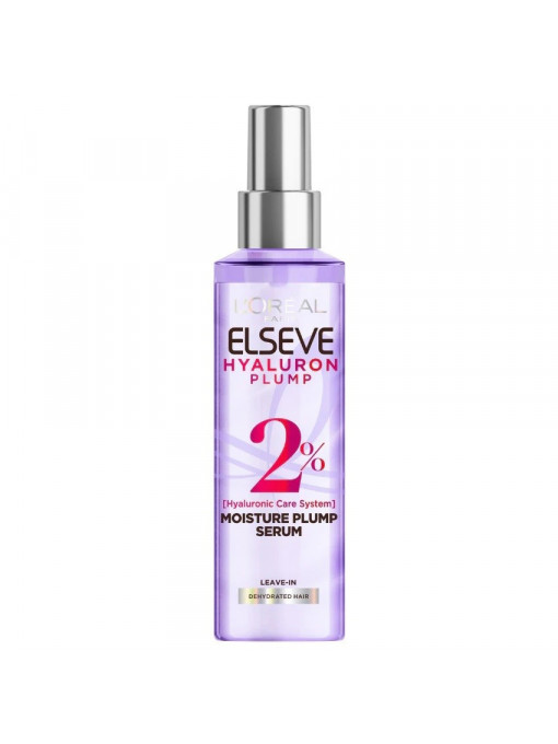 Par | Ser hidratant 72h pentru parul uscat, eleve hyaluronic plump, loreal, 150 ml | 1001cosmetice.ro