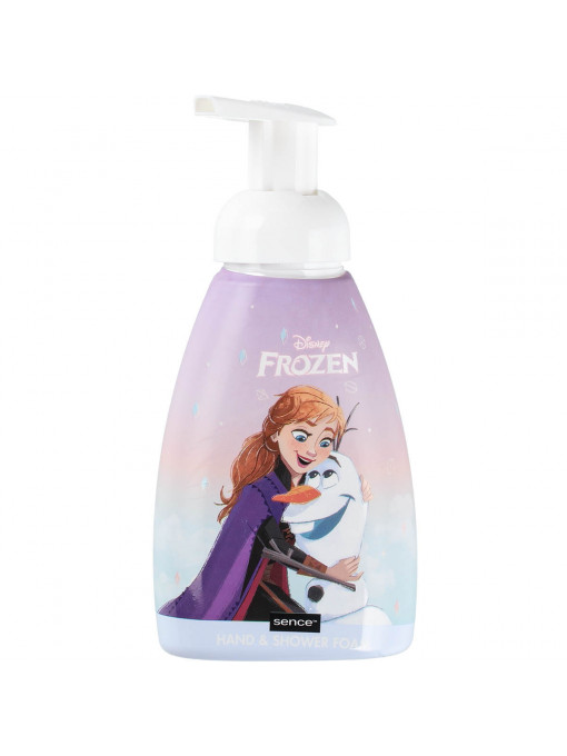 Spuma pentru maini si dus pentru copii, Anna si Olaf Frozen Disney, Sence, 300 ml