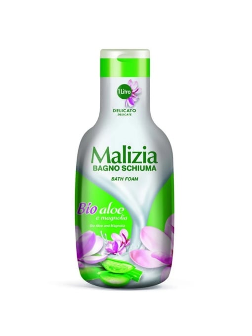 Corp | Spumant de baie bio cu miros de aloe si flori de magnolie malizia, 1l | 1001cosmetice.ro