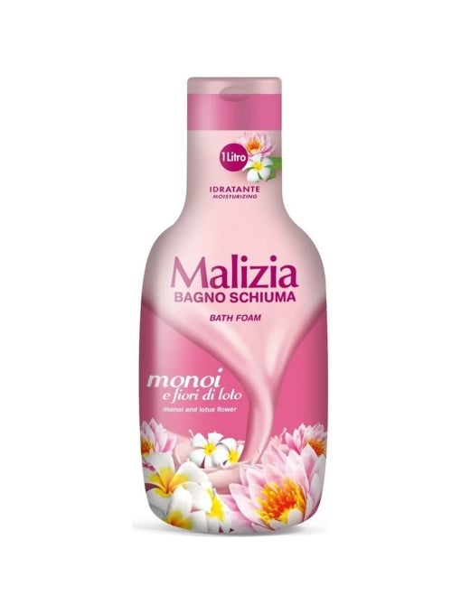 Promotii | Spumant de baie cu miros de monoi e fiori di loto malizia, 1l | 1001cosmetice.ro