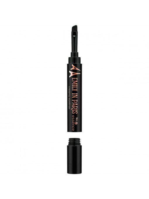 Make-up, essence | Tus negru cremos cu o pensula integrata emily în paris, essence | 1001cosmetice.ro