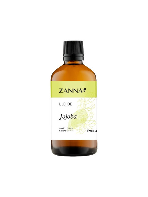 Ulei de Jojoba 100% natural pentru uz extern, Zanna, 100 ml