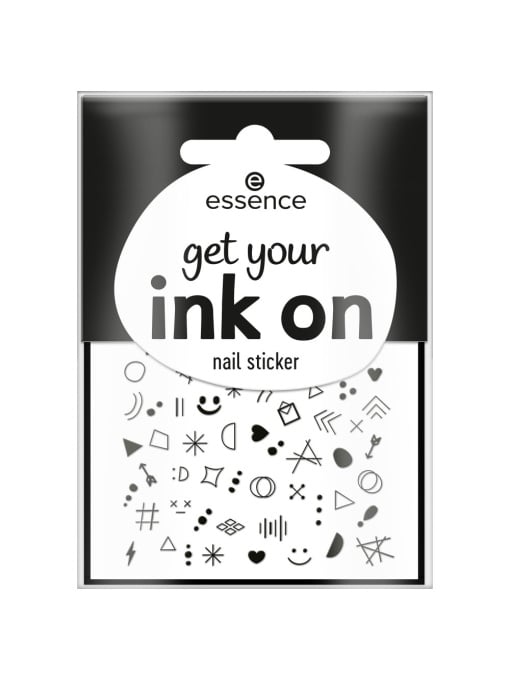 [Abțibilduri pentru unghii, get your ink on nail sticker, essence - 1001cosmetice.ro] [1]