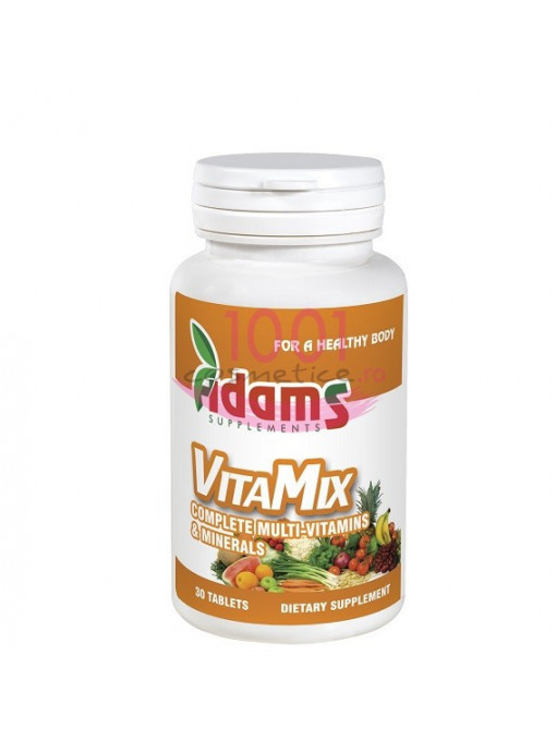 Afectiuni, afectiuni: imunitate | Adams vitamix complex de vitamine si multiminerale 30 tablete | 1001cosmetice.ro