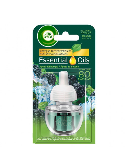 Odorizante camera, air wick | Air wick essential oils aguas del bosque rezerva aparat electric camera | 1001cosmetice.ro