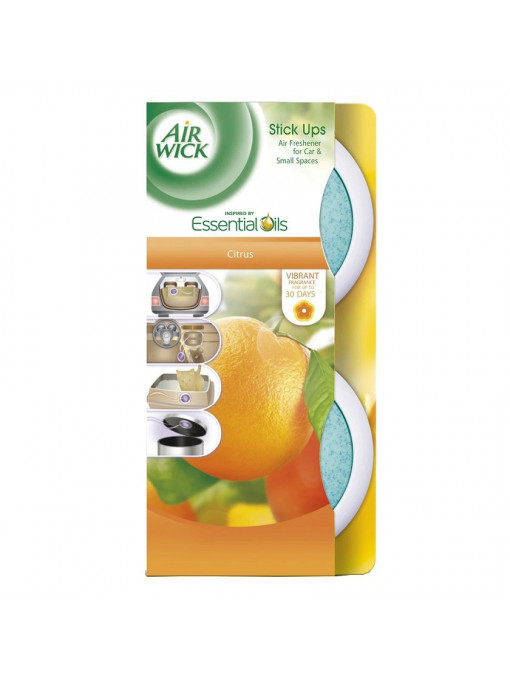Pardoseli, air wick | Air wick essential oils stick ups odorizant citrus set 2 bucati | 1001cosmetice.ro