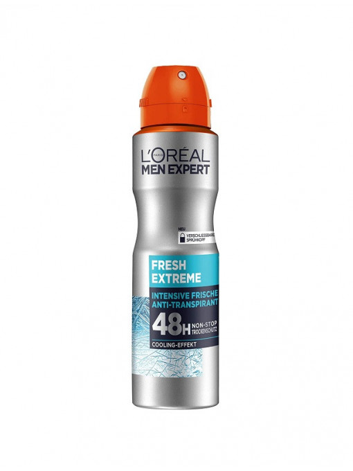 Parfumuri barbati, loreal | Antiperspirant deo spray fresh extreme 48h, loreal men expert, 250 ml | 1001cosmetice.ro