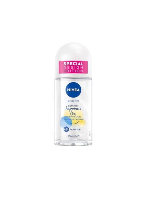 Promotii | Antiperspirant roll-on summer happiness nivea, 50 ml | 1001cosmetice.ro