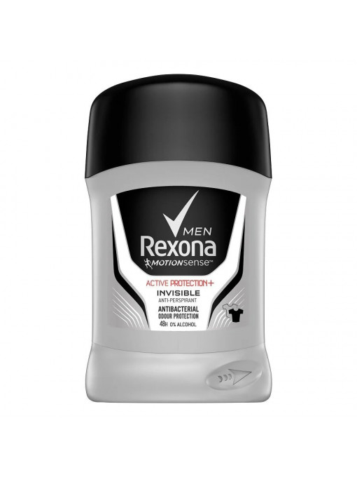 Antiperspirant stick Active Protection+ Invisible Rexona Men, 50 ml