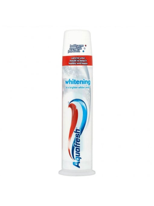 Igiena orala, aquafresh | Aquafresh whitening pasta de dinti la tub | 1001cosmetice.ro