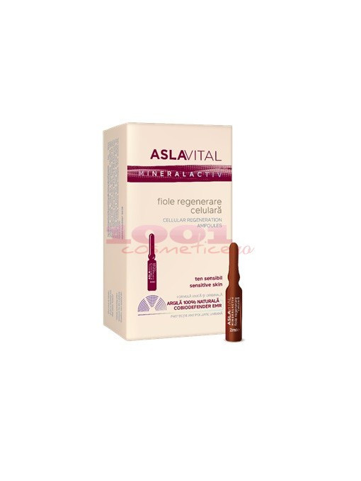 Aslavital | Aslavital mineral activ fiole regenerare celulara | 1001cosmetice.ro