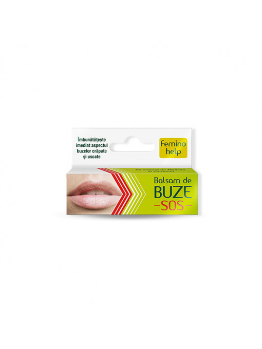 Zdrovit | Balsam de buze cu extract de melissa si pantenol sos femino help, zdrovit, 7 ml | 1001cosmetice.ro