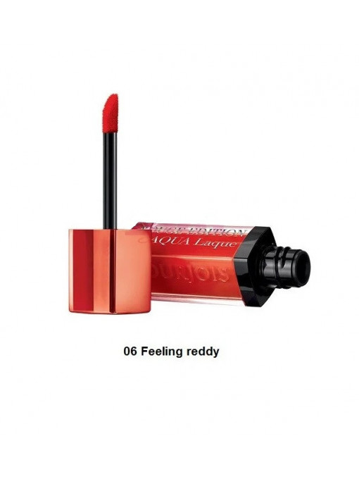 Bourjois | Bourjois rouge edition aqua laque feeling reddy 06 | 1001cosmetice.ro