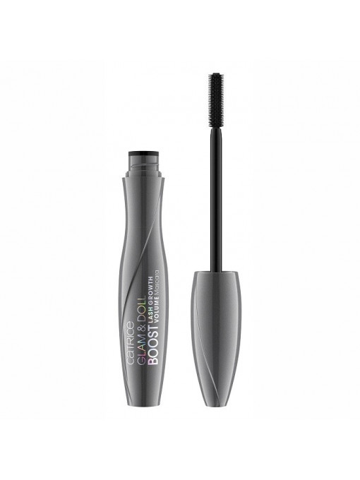 Catrice glam doll boost lash growth volume mascara ultra black 010 1 - 1001cosmetice.ro