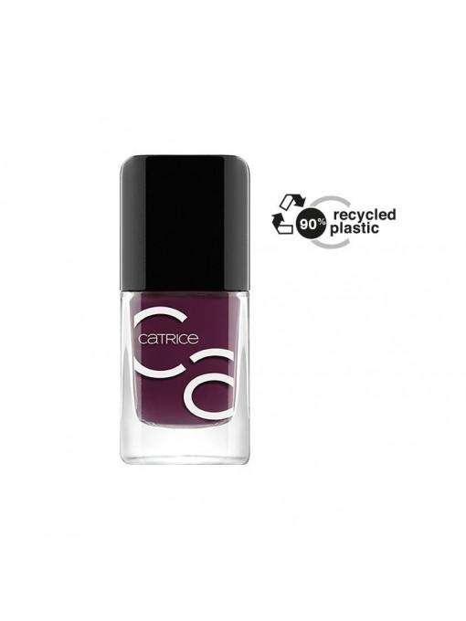 Catrice iconails gel lacquer lac de unghii you had me at merlot 118 1 - 1001cosmetice.ro