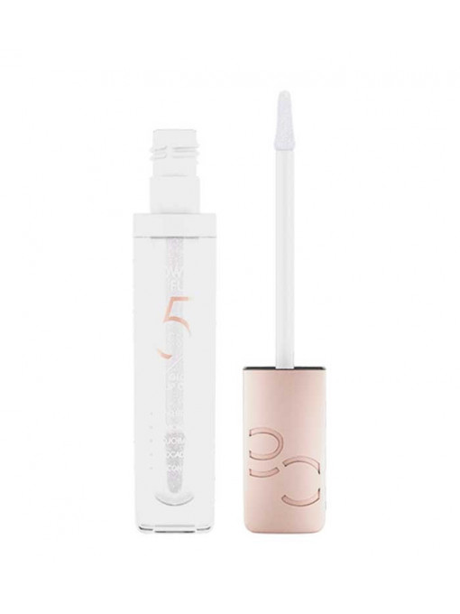 Catrice power full 5 glossy lip oil ulei tip gloss pentru buze frosted sugar 010 1 - 1001cosmetice.ro