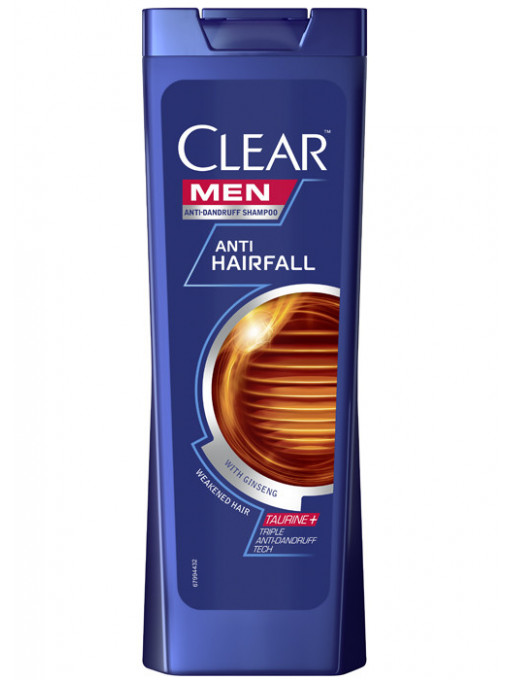 Clear men anti hair fall sampon antimatreata with ginseng extract 1 - 1001cosmetice.ro