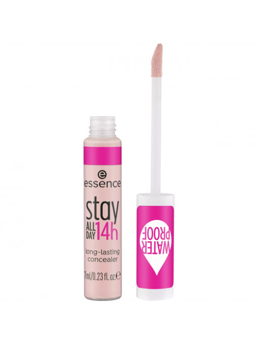 Concealer - corector | Corector essence stay all day 14h long-lasting, light rose 020 | 1001cosmetice.ro