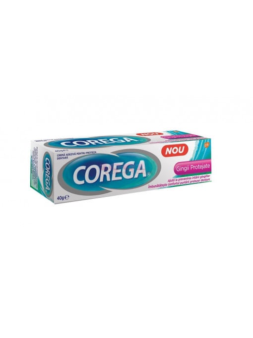 Corega | Corega crema adeziva pentru proteza dentara gingii protejate | 1001cosmetice.ro