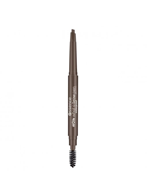 Creion pentru sprancene, rezistent la apa essence wow what a brow, dark brown 03 1 - 1001cosmetice.ro