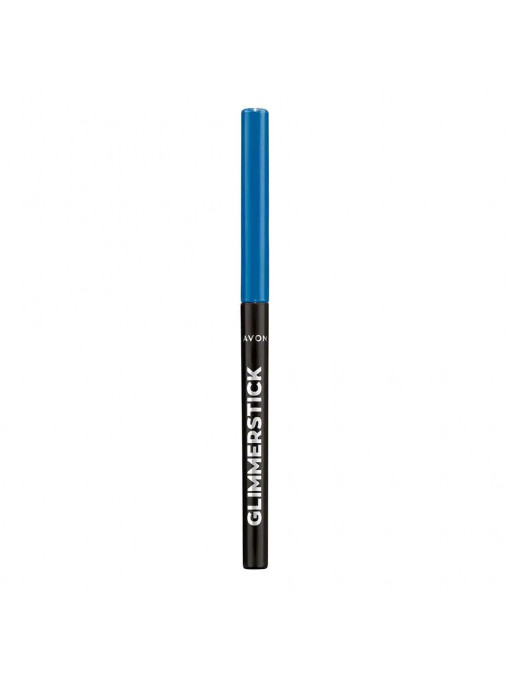 Dermatograf/creion de ochi, avon | Creion retractabil pentru ochi glimmerstick azure blue avon | 1001cosmetice.ro