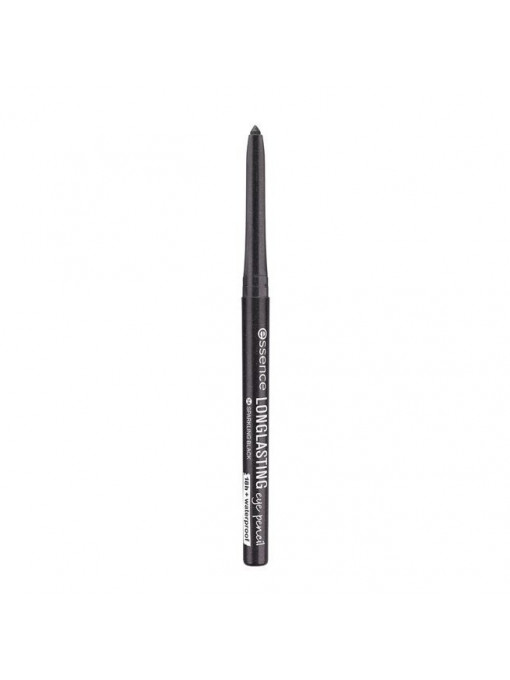 Dermatograf/creion de ochi, essence | Creion retractabil pentru ochi, long lasting, sparkling black 34, essence | 1001cosmetice.ro