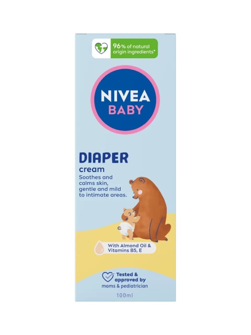 Ingrijire copii | Crema anti-iritatii diaper, nivea baby, 100 ml | 1001cosmetice.ro