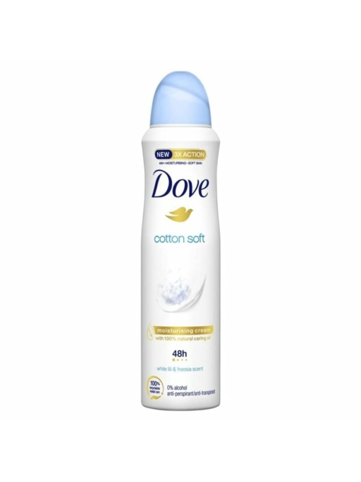 Promotii | Deodorant antiperspirant spray, cotton soft, dove, 150 ml | 1001cosmetice.ro