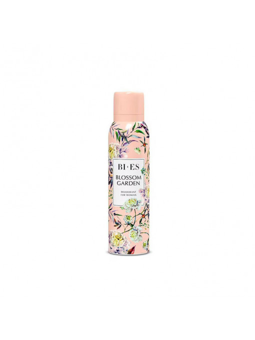 Spray & stick dama | Deodorant blossom garden bi-es, 150 ml | 1001cosmetice.ro
