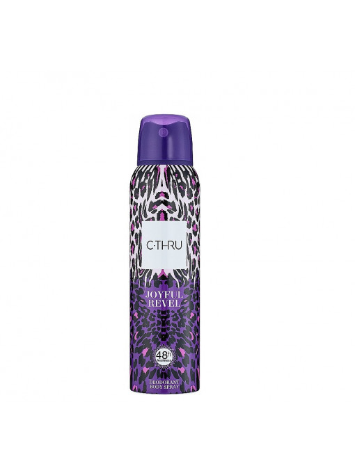 Spray &amp; stick dama | Deodorant body spray 48h, joyful revel, c-thru, 150ml | 1001cosmetice.ro