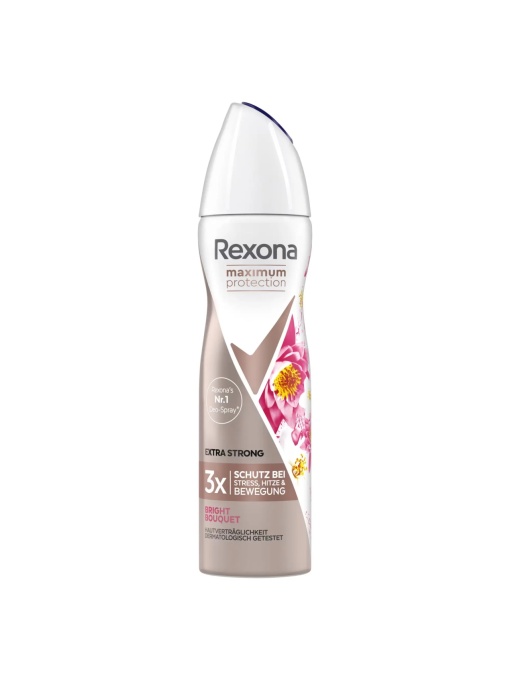 Deodorant Maximum Protection Extra Strong, Bright Bouquet, Rexona, 150 ml