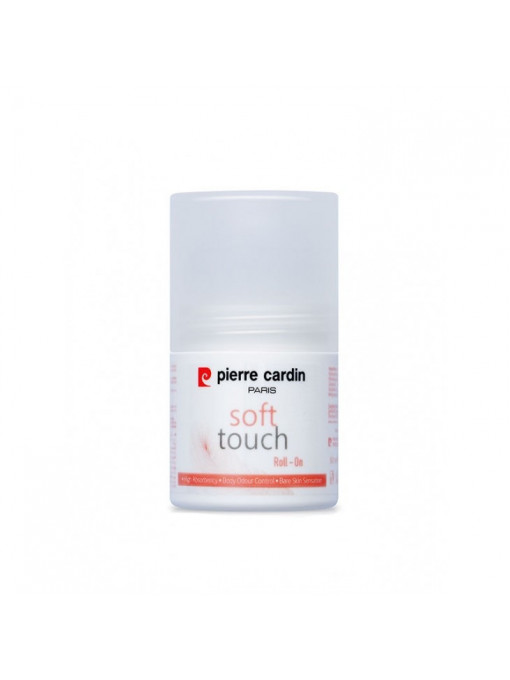 Spray & stick dama | Deodorant roll-on soft touch, pierre cardin, 50 ml | 1001cosmetice.ro