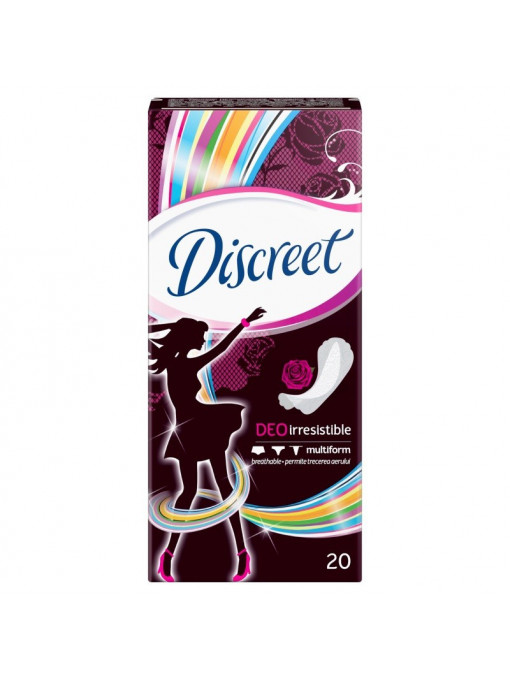 Corp | Discreet deo irresistible multiform absorbante zilnice | 1001cosmetice.ro