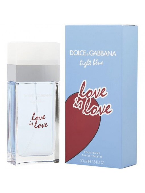 Dolce & gabbana light blue love is love eau de toilette pentru femei 1 - 1001cosmetice.ro