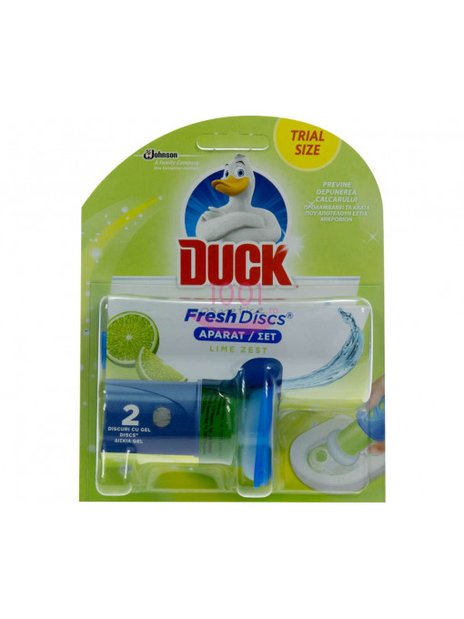 Duck fresh discs aparat cu 2 discuri cu gel lime 1 - 1001cosmetice.ro