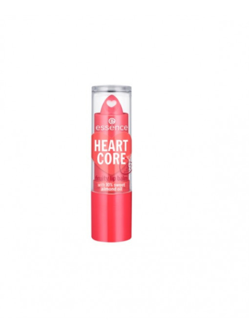 ESSENCE HEART CORE FRUITY LIP BALM BALSAM DE BUZE SWEET STRAWBERRY 02