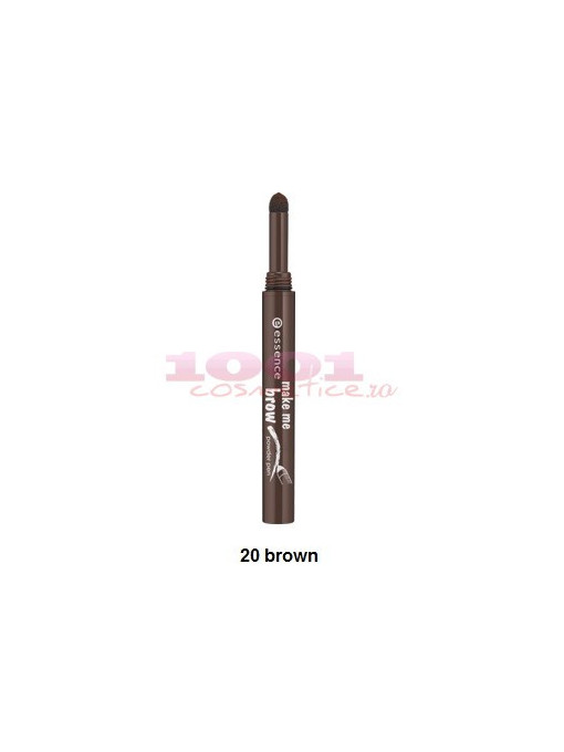Essence make me brow powder pen stilou cu pudra pentru stilizarea sprancenelor brown 20 1 - 1001cosmetice.ro