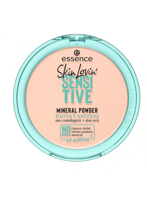 Essence skin lovin sensitive mineral powder translucent 01 1 - 1001cosmetice.ro