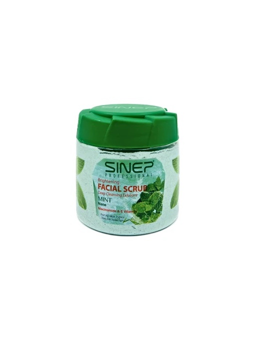 Ten, sinep professional | Exfoliant (scrub) pentru fata si corp cu menta 400 ml sinep | 1001cosmetice.ro