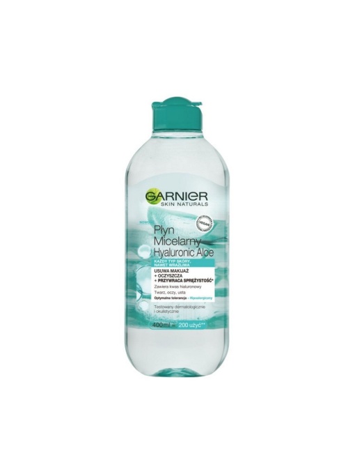 Garnier Apa Micelara imbogatita cu Aloe Vera și Acid Hialuronic, 400 ml