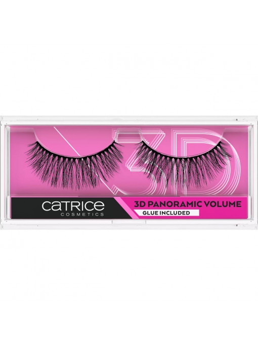 Gene false, catrice | Gene false 3d lash couture panoramic volume catrice | 1001cosmetice.ro