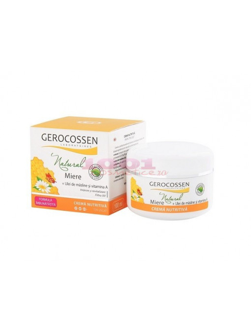 Ingrijirea tenului, gerocossen | Gerocossen natural crema nutritiva pentru ten uscat | 1001cosmetice.ro