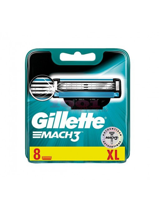 Gillette match3 rezerve aparat de ras set 8 bucati 1 - 1001cosmetice.ro