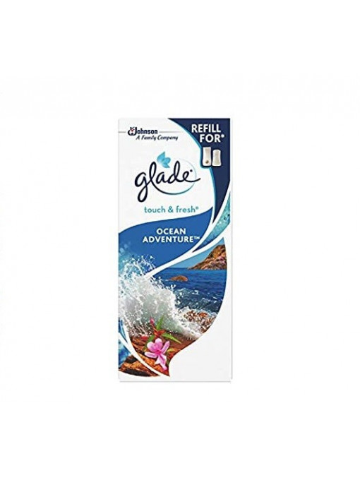 Glade rezerva pentru aparat touch & fresh ocean adventure 1 - 1001cosmetice.ro